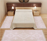 Chenille Beige White S14 - Slaapkamer